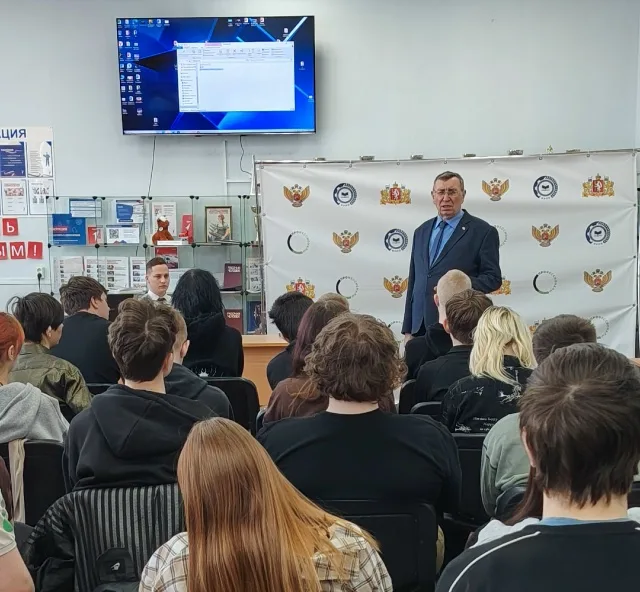 В техникуме состоялась встреча с председателем территориальной комиссии по делам несовершеннолетних и защите их прав